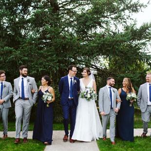 BB1520-Navy, Cobalt and White Wedding