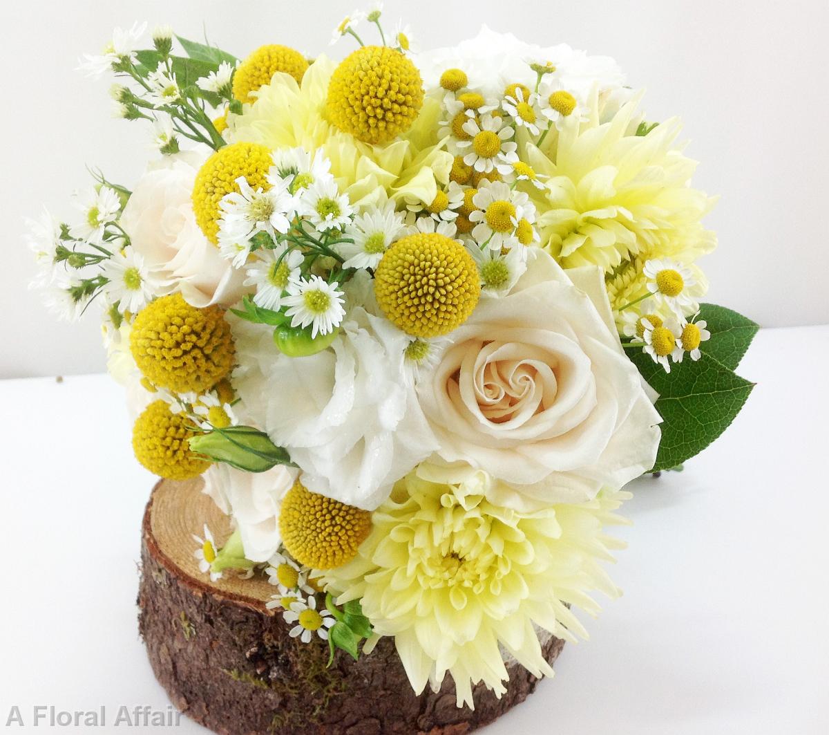 BB0901-Yellow Brides Bouquet