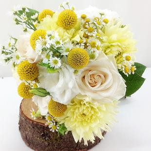 BB0901-Yellow Brides Bouquet