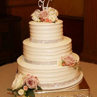 CA0146-Blush and Ivory Cake Flowers