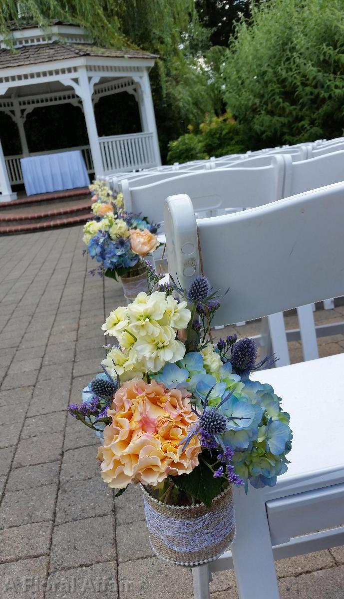 CF0748-Garden Aisle Markers in Mason Jars