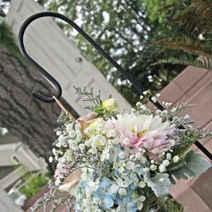 AM0614-Vintage Burlap and Lace Aisle Marker at The Ainsworth House Oregon City