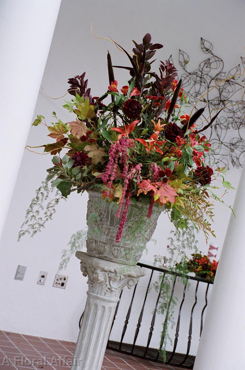 CF0335-Fall Wedding Arrangement