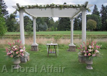 CF0368-Pink Country Wedding Ceremony