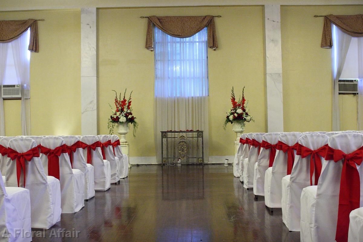 CF0397-Red and White Wedding Ceremony