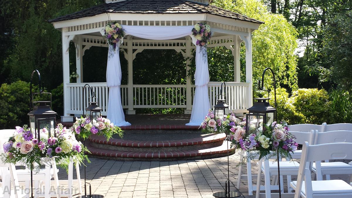 CF0668-Lantern and Gazebo Garden Ceremony Decorations