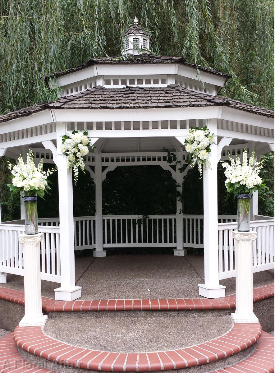 CF0695-Abigail's Garden Gazebo Flowers