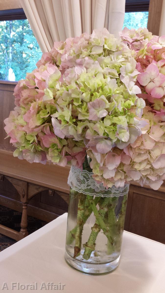 CF0715-Pink Hydrangea Wedding Decoration