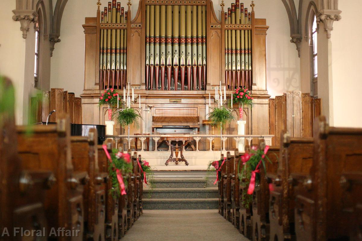 CF0849-Old Church Wedding Ceremony Decorations