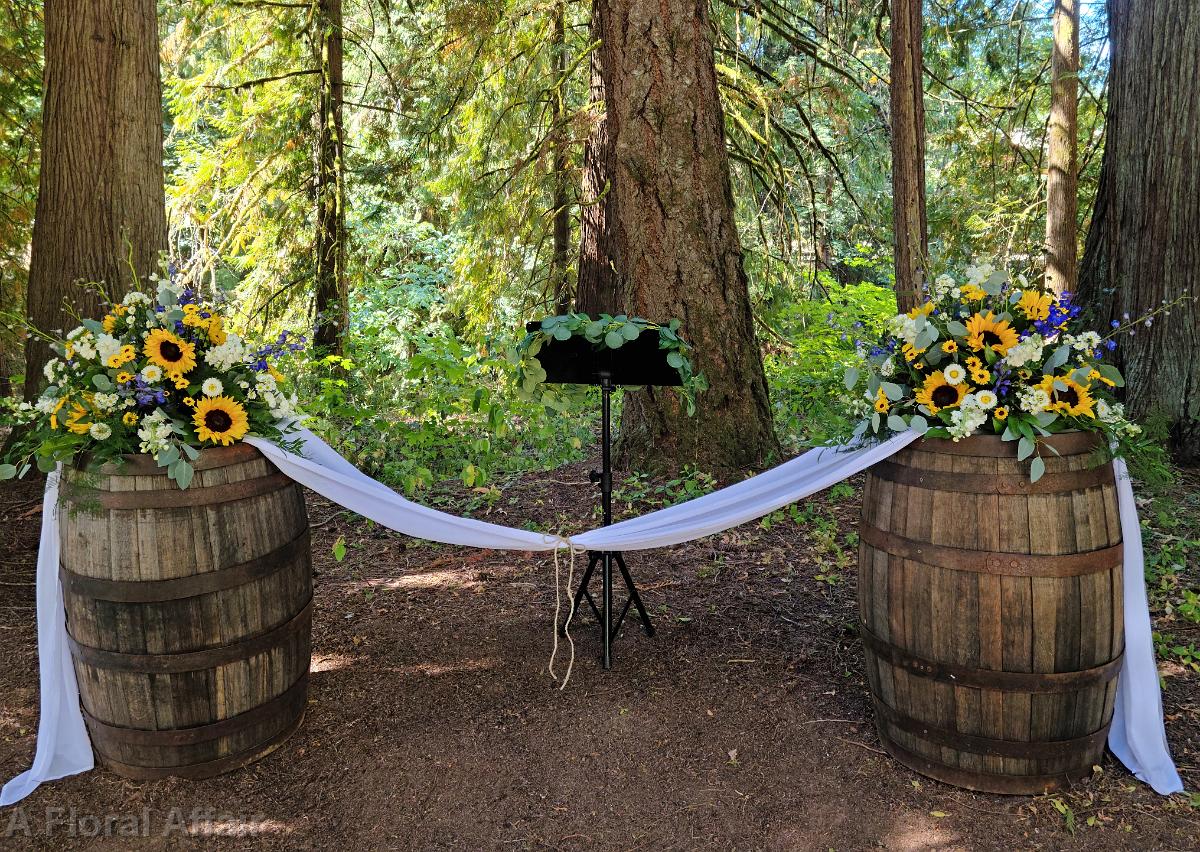 CF9341-Sunflower Ceremony Arrangements on Wine Barrels edited-1
