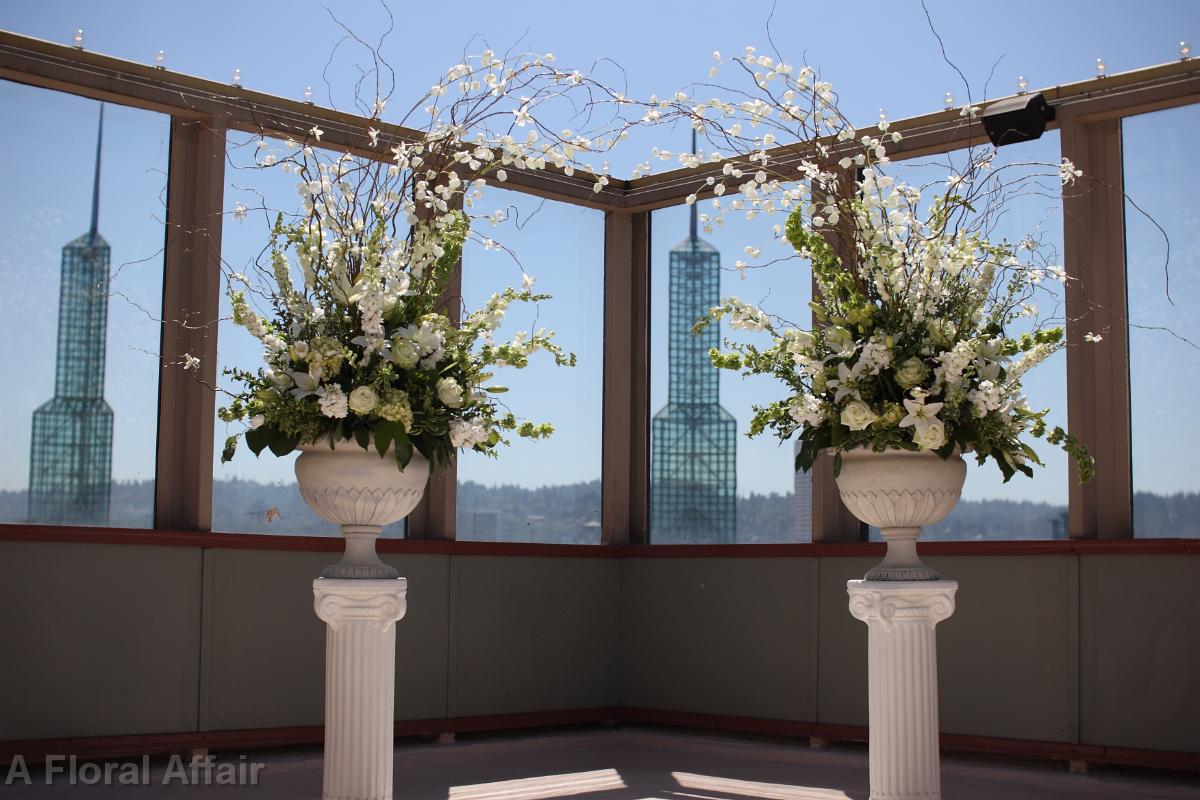 CF9927-White Wedding Ceremony Arch