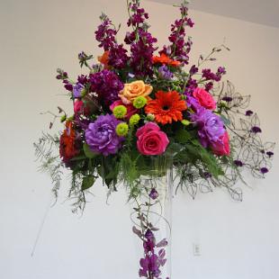 CF0413-Bright Wedding Flower Arrangement