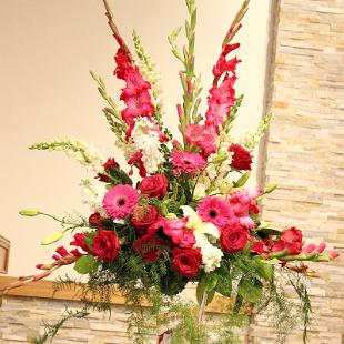 CF0638-Large Bright Magenta Pink Special Event Arrangement