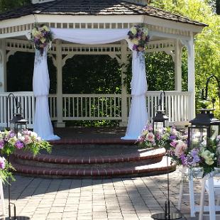 CF0668-Lantern and Gazebo Garden Ceremony Decorations