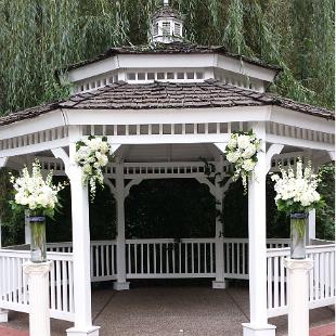 CF0695-Abigail's Garden Gazebo Flowers