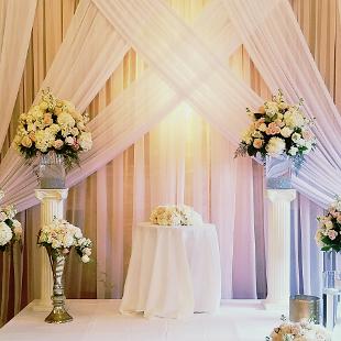 CF09239-Blush and White Wedding Ceremony Arrangements