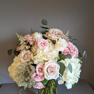 CF9382 - Blush and White Ceremony Arrangement