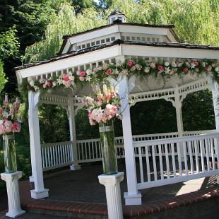 GA0512-Wedding Gazebo Garland