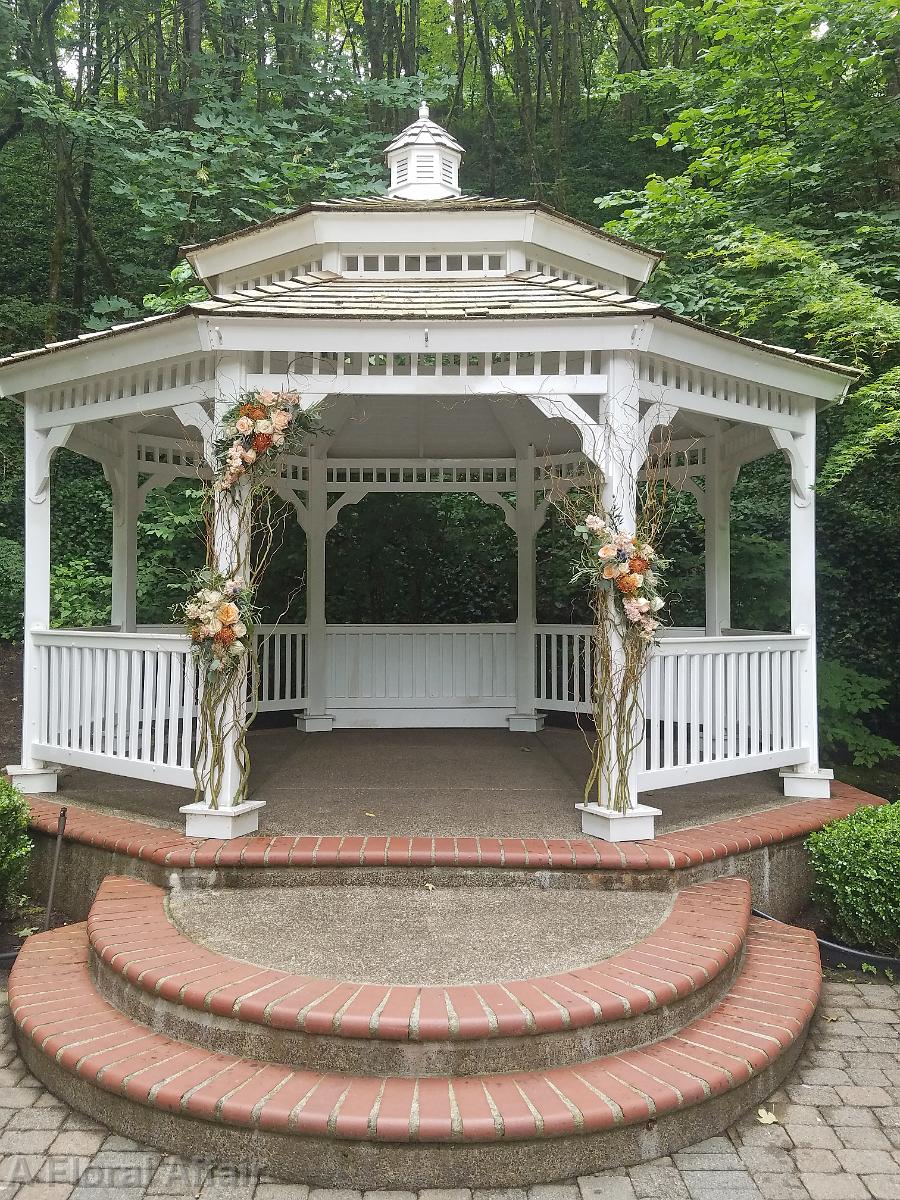 CF09242-Abernethy Gazebo Branch and Floral Accent