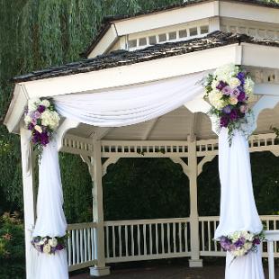 CF0689-Abernethy Gazebo Floral Decor