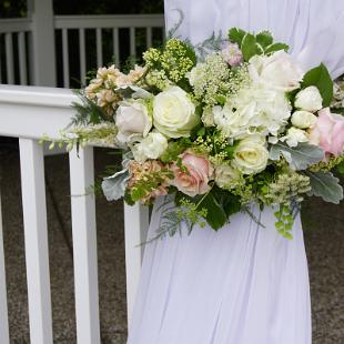 CF0739-Wedding Gazebo Flowers in Pink