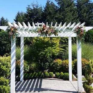 CF0842 -Rock Creek Country Club Wedding Arbor