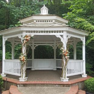 CF09242-Abernethy Gazebo Branch and Floral Accent