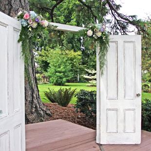 GA-Vintage Rental Ceremony Doors