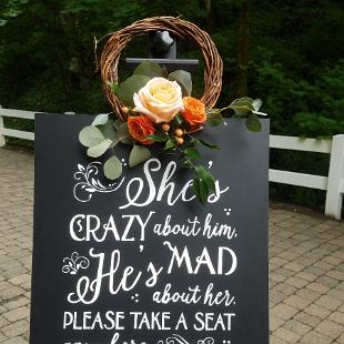 FT0741-Flowers for Wedding Signs