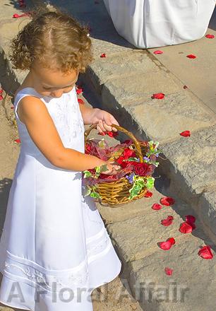 BG0014-Flower Girl Basket