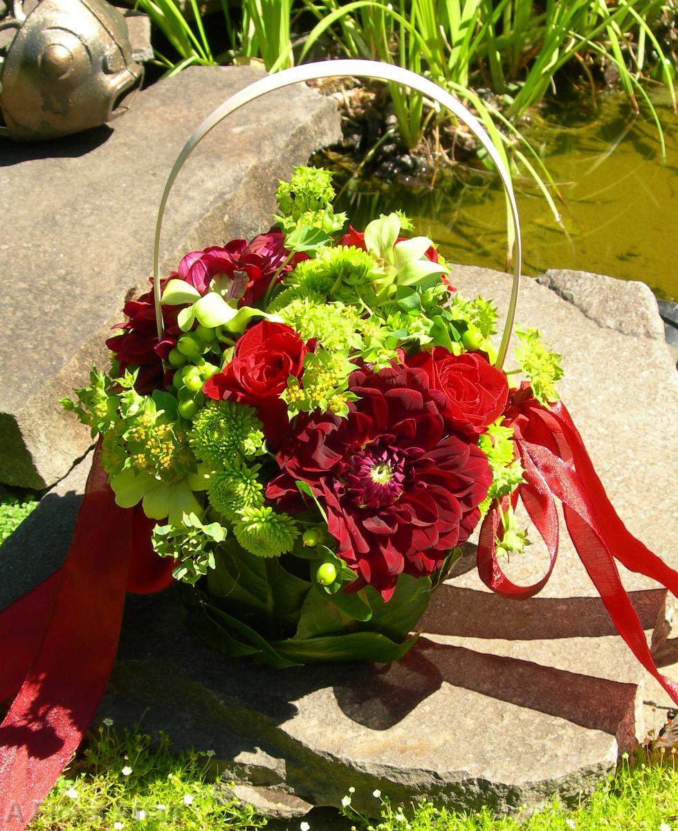 BG0016-Flower Girl Basket