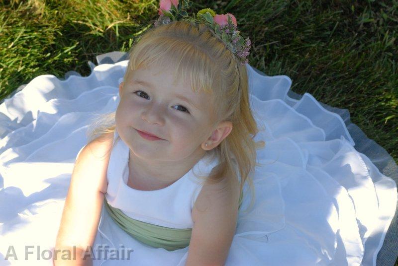 BG0020-Flower Girls Hair Piece