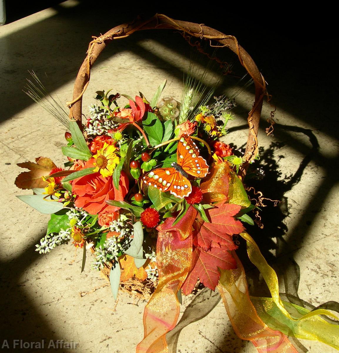 BG0022-Flower Girl Basket