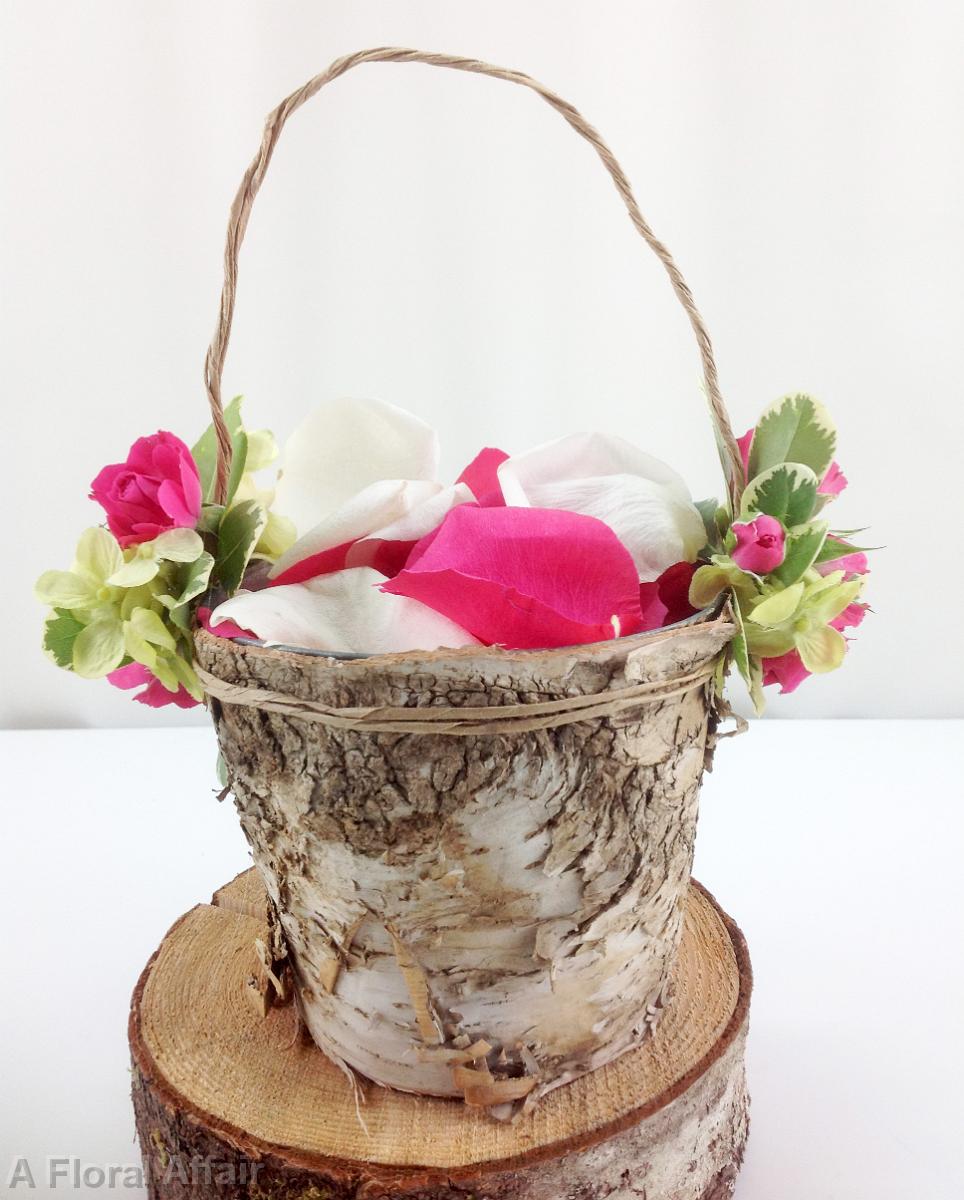 BG0079-Woodland Flower Girls Basket