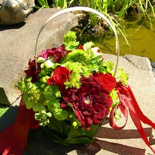 BG0016-Flower Girl Basket