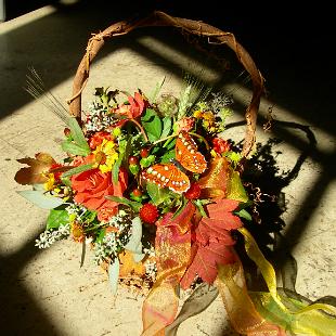 BG0022-Flower Girl Basket