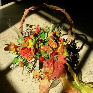 BG0022-Flower Girl Basket