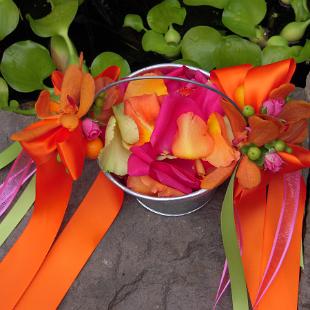 BG0063-Metal Bucket for Flower Girl