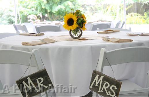 RF0423-Simple Country Sunflower Centerpiece