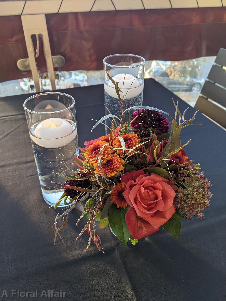 RF1520 - Small Centerpiece with Candles