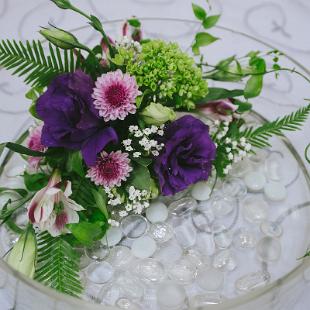 Floating Flower Centerpiece