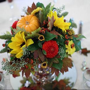 HD7040-Low Autumn Centerpiece