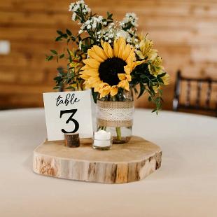 RF1522-Rustic Sunflower Centerpiece