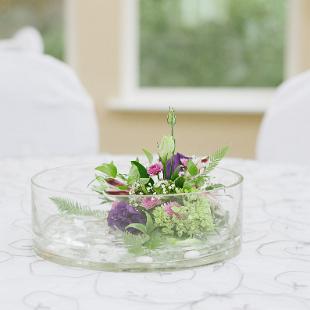 Simple Floating Floral Centerpiece