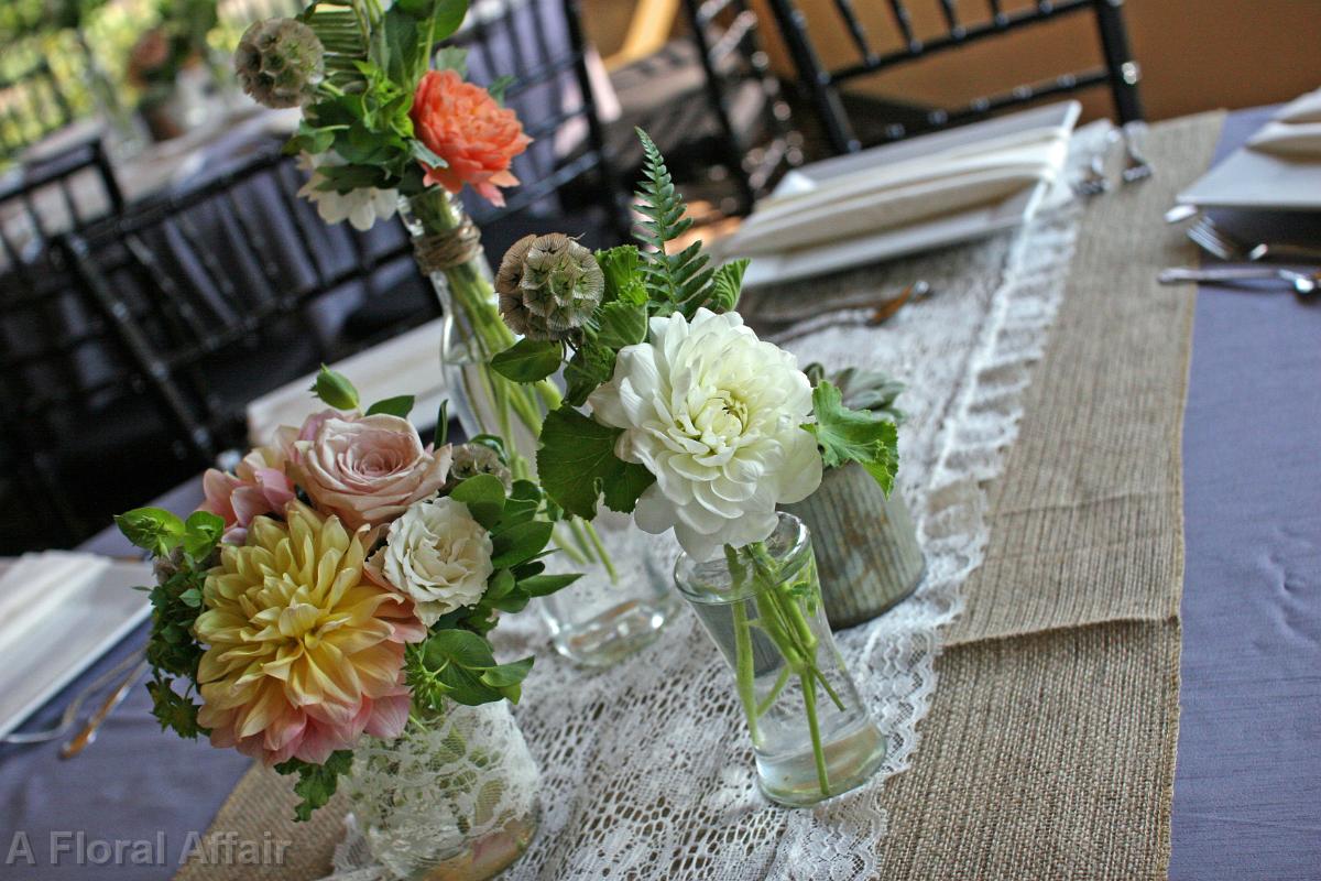 RF0506-Vintage and Lace Centerpiece Setting