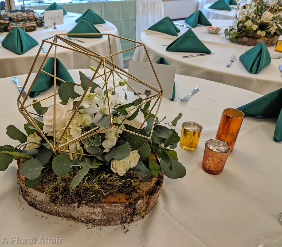 RF1448-Rustic Meets Modern Centerpiece