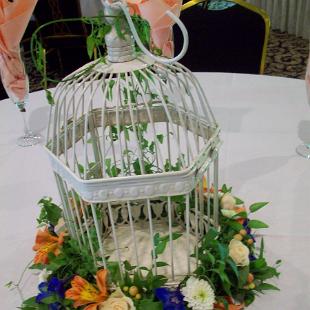 RF1251-Bird Cage Centerpiece