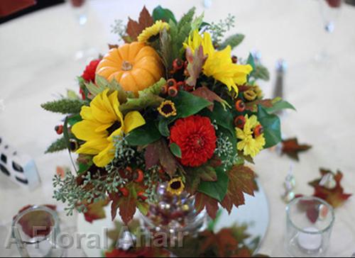 HD7040-Low Autumn Centerpiece