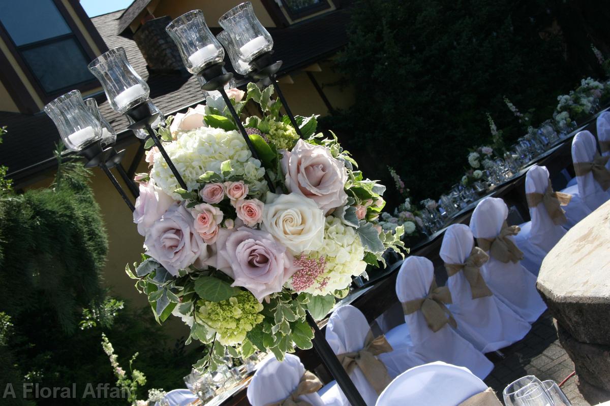 RF1158-St Joseph's Winery Candelabra Centerpiece