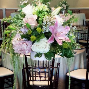RF1169-Tall Blush Pink and White Centerpiece-1